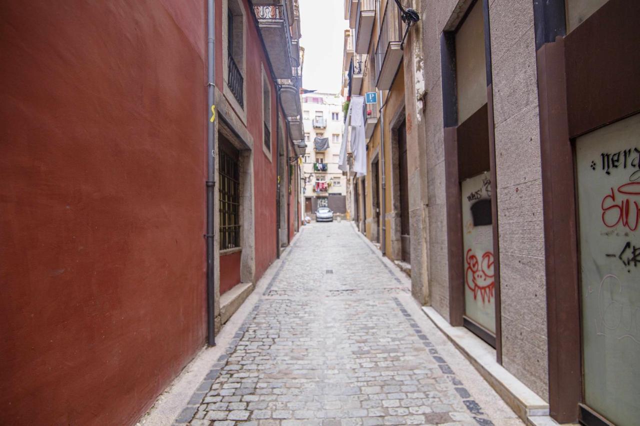 Apartamento Tr Auriga En El Barri Vell Girona Bagian luar foto