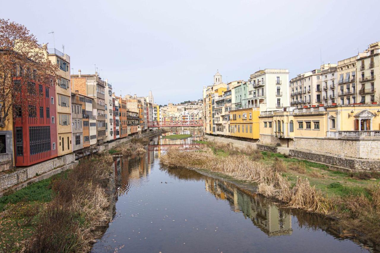 Apartamento Tr Auriga En El Barri Vell Girona Bagian luar foto